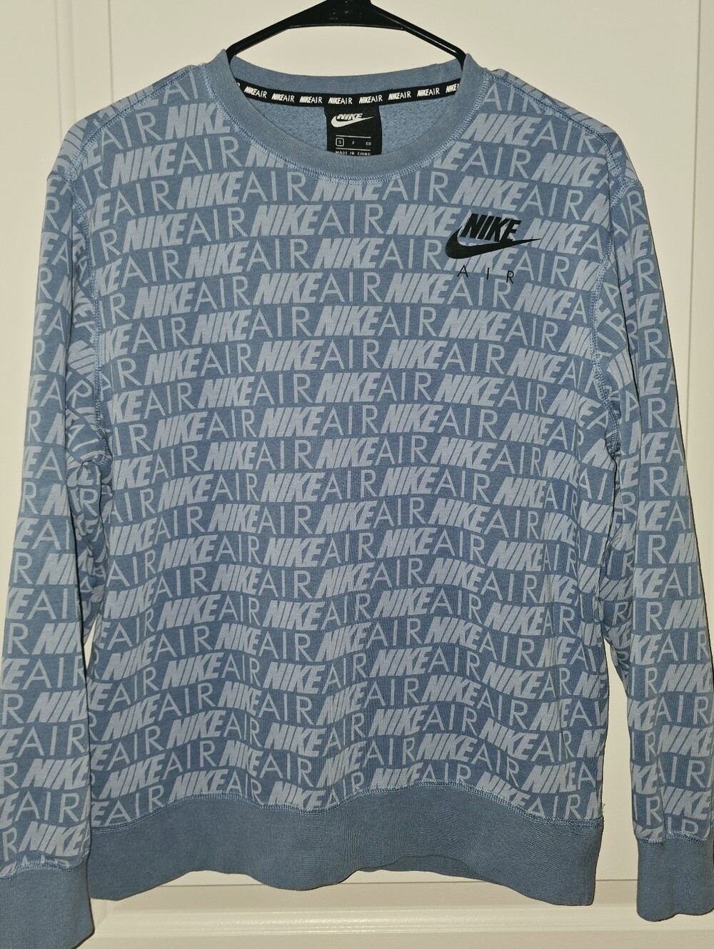Oversized NIKE Air Crewneck. Size Small